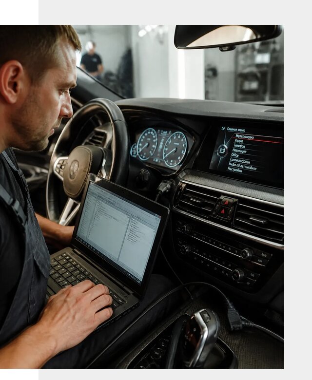 Русификация приборной панели BMW для авто в Брянске от компании
