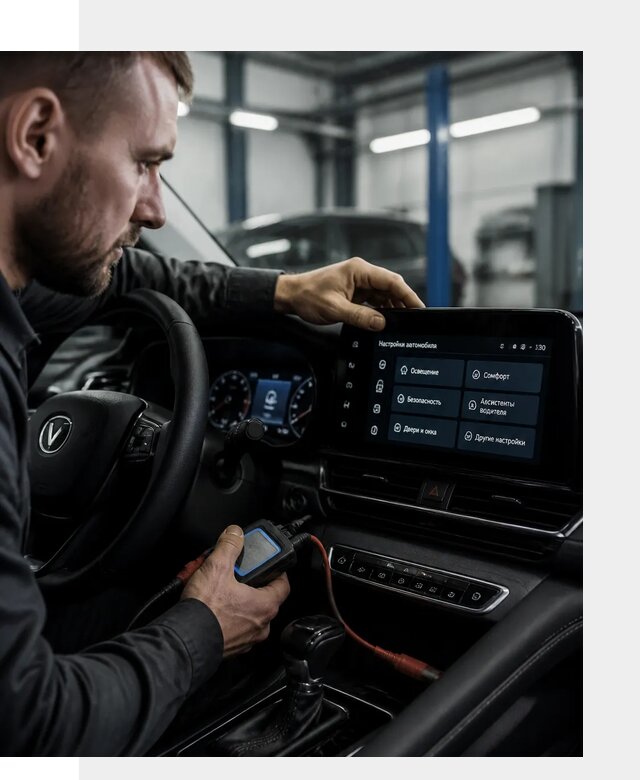 Русификация Changan CS55 и мультимедиа под ключ в Брянске