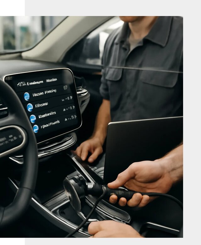 Установка приложений Geely для мультимедиа автомобиля в Брянске