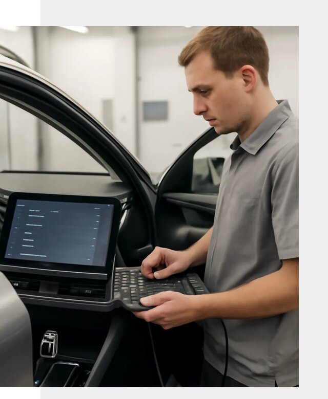 Русификация мультимедиа автомобилей Lynk Co в Брянске