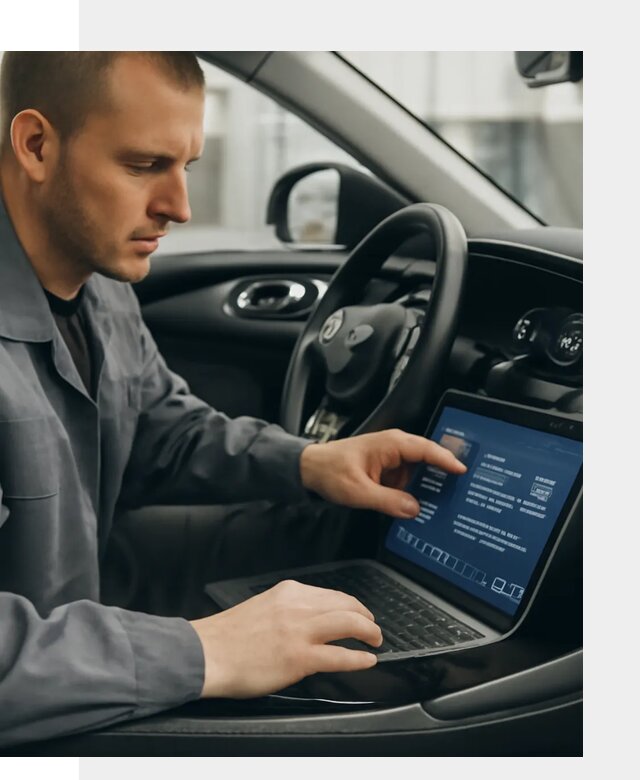 Русификация приборной панели автомобиля Lynk Co в Брянске