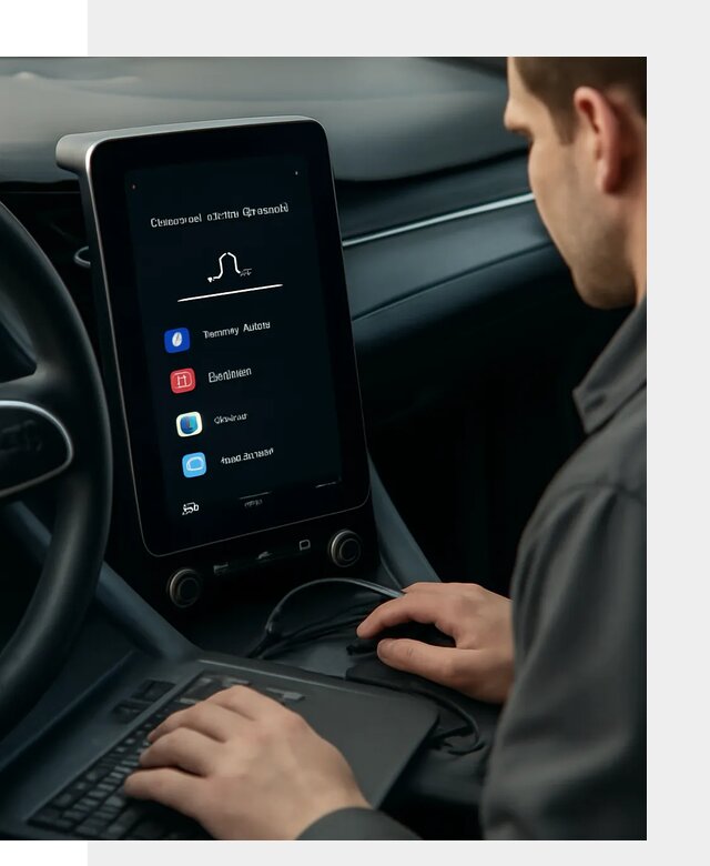 Установка приложений Lynk Co на автомобиль в Брянске