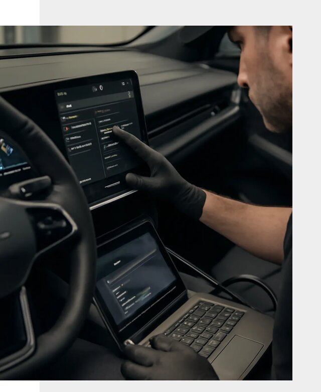 Русификация приборной панели Rising автомобиля в Брянске