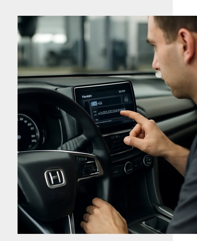 Русификация панели приборов Honda в Брянске по цене 5376 ФастМобиль-Бнк