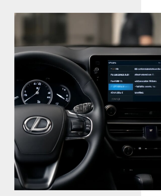 Русификация приборной панели Lexus в Брянске по 5913 р. | ФастМобиль-Бнк